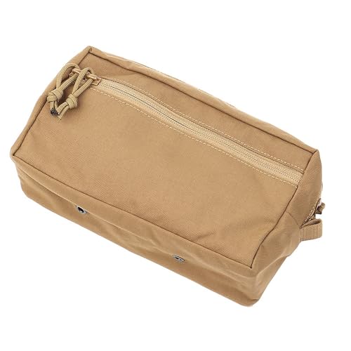 Sac tactique GP Large Molle marron pour résoudre le manque de place sur gilet de combat