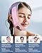 V-Line Sculpting Face Mask – Silicone Chin Strap for Jawline Tightening & Double Chin Reduction (23-27 Inches) (BLUSH)