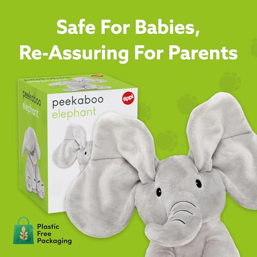 Jouet éléphant interactif Tippi peluche éveil premier âge 0-12 mois - 7