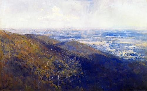 Tableaux Graffiti Art Mural Melbourne par Arthur Streeton | Impression Poster Moderne 60x90cm