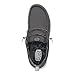HEYDUDE Wally Hey2O Mesh Black/Monument Grey Size 10, Men’s Shoes, Men's Slip-on Loafers, Comfortable & Light-Weight