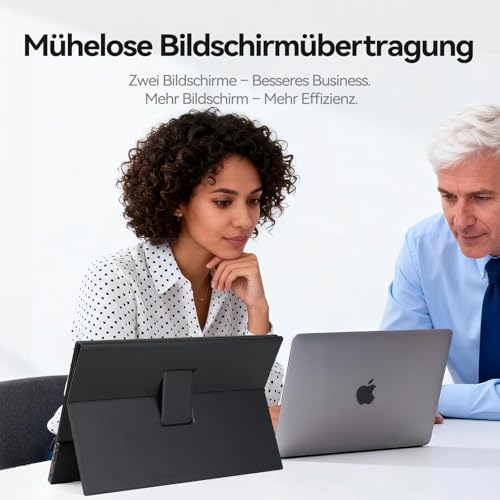 Intehill Tragbarer Monitor 15,6 Zoll Matt IPS 1080P – Ansicht 3