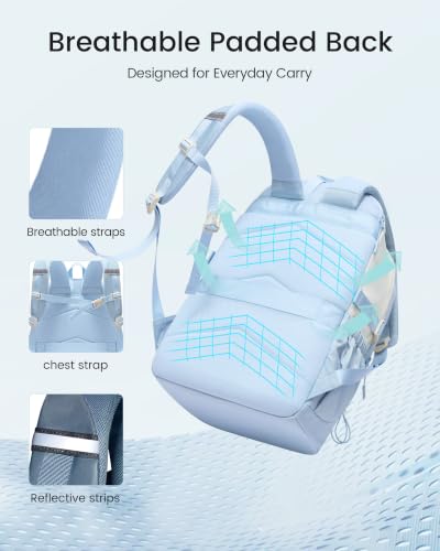LOVEVOOK School Backpack for Teen Girl, Cute Bookbag for Student, Daypack - image 6