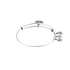 Alex and Ani Sand Dollar III Rafaelian Silver Bangle Bracelet