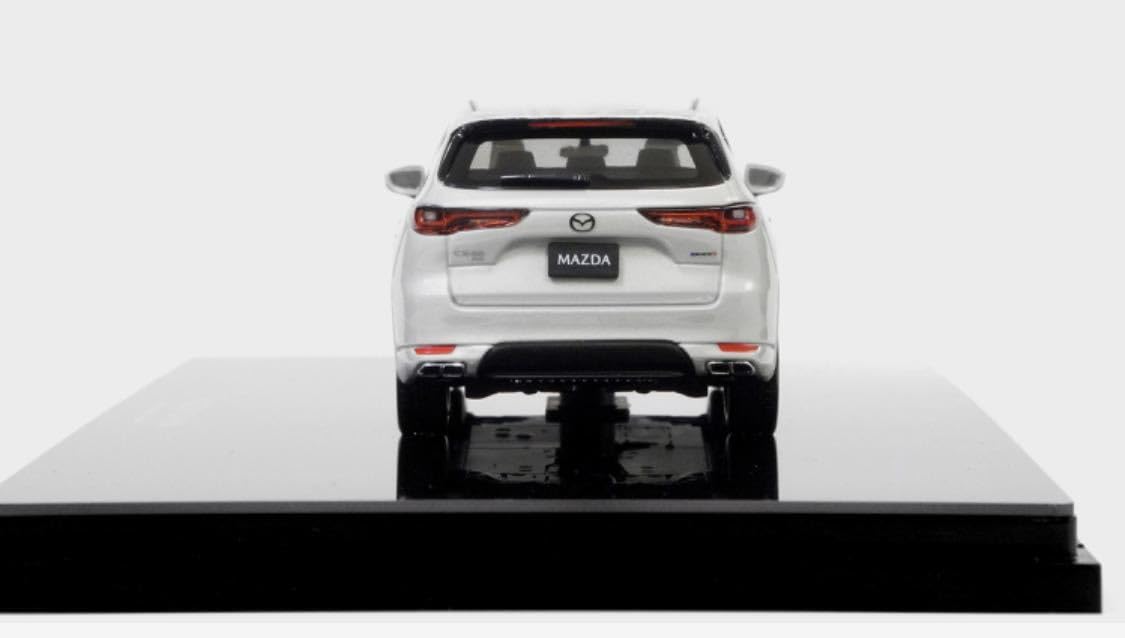 MAZDA CX-60 ロジウムホワイト　1/43モデルカー | 1⁄43 ディーラー特注 新型CX-60 CX60 プレミアムスポーツ