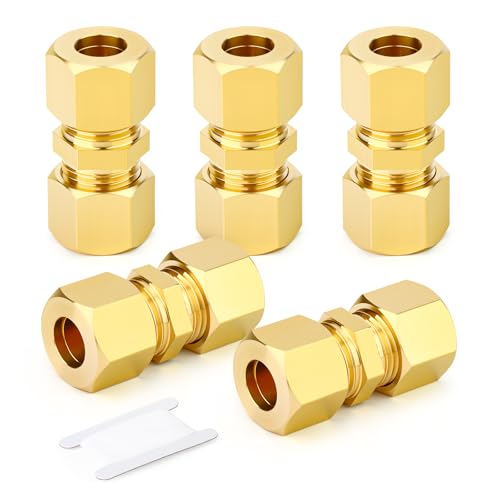Conector de tubería TAISHER de latón de 8MM para reparar juntas agrietadas sin soldar 2