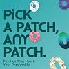 ExpressionMed - Adhesive Patches for Dexcom G7 and Stelo (Pack of 5) - Made in The USA, Waterproof, Non-Fraying, Pre-Cut CGM Sensor Tapes (Pastel Flowers Variety Pack)