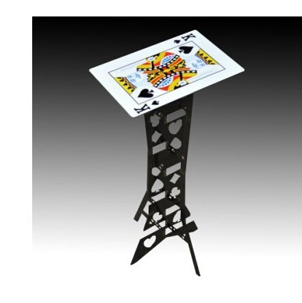 Table pliante en alliage d'aluminium Gowe pour ranger vos accessoires de magie