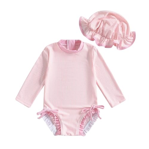 Maillot de bain deux pièces fille avec nœud élégant et finitions de qualité