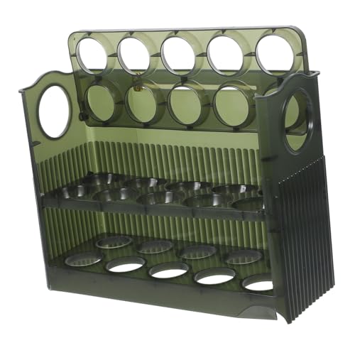 SEWOART Soporte De Huevos Apilable Para Refrigerador Organizador De Huevos Práctico Diseño Invertido Para Cocina y Frigorífico Fabricado Resistente