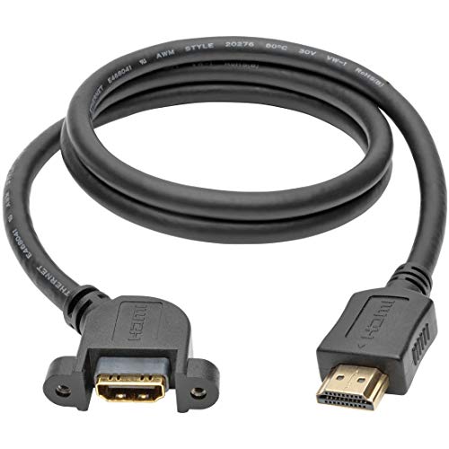 Cordon d'extension d'alimentation 92 Tripp Lite 0,90 cm + HDMI Male 3'
