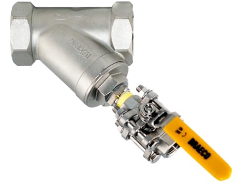 Guardian 06S011N03114 1 1/4 Inch Y Strainer Stainless Steel 316 800 Psi Wog 20 Mesh thumb #3