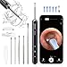 Price comparison product image ACEKOOL Ear Wax Remover, 1080P FHD Wireless Ear Wax Removal Kit WiFi Ear Cleaner Camera with 6 LED Lights, 3.5mm Visual Ear Otoscope for Adults, Kids & Pets