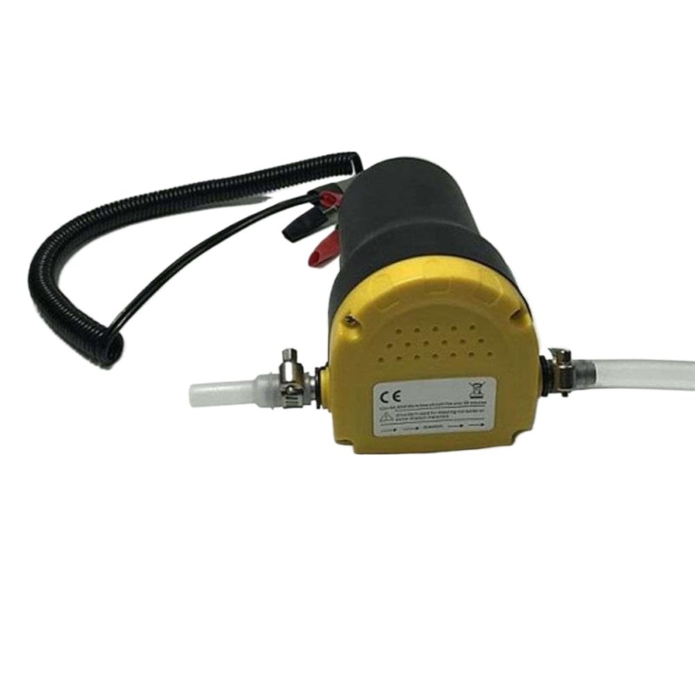 Pompa di trasferimento fluidi 12V/24V per olio motore, diesel e fluido idraulico - Compatibile con auto, moto e barche