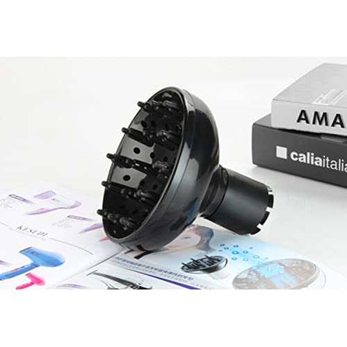 minkissy 2 peças sem cabelo, acessório de salão, ferramenta grande barbeiro para casa, frizz ondulad