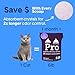 Boxie Probiotic Cat Litter, 40-Day Odor Control, Non-Clumping, Dust-Free, Crystal, 6lb, Multi-Cat
