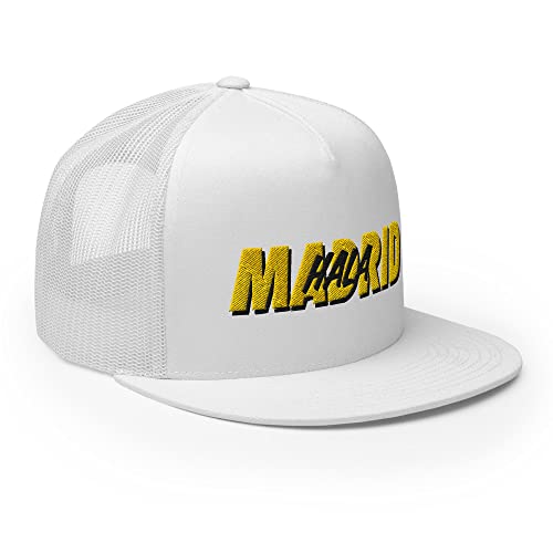 Hala Madrid Shadow Graphic Soccer Trucker Hat White miniatura 5
