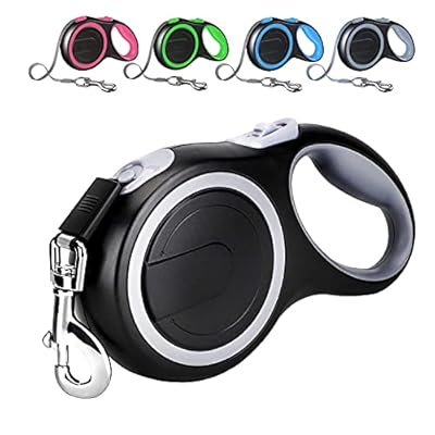 Extendable Dog Lead, Tangle-Free Retractable Dog Lead with Anti-Slip Handle 3m 5m 8m Long Anti Theft Dog Leads Strong Nylon Tape,Suitable for Small Medium Large Dogs