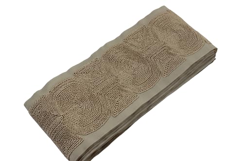 Garniture de rideau pour masquer les ourlets défaits avec ce ruban beige - 2