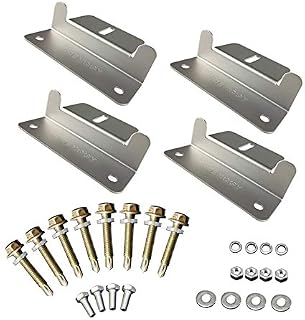 Renogy Solar Panel Mounting Z Bracket Mount Supporting for RV, Roof, Boat, set