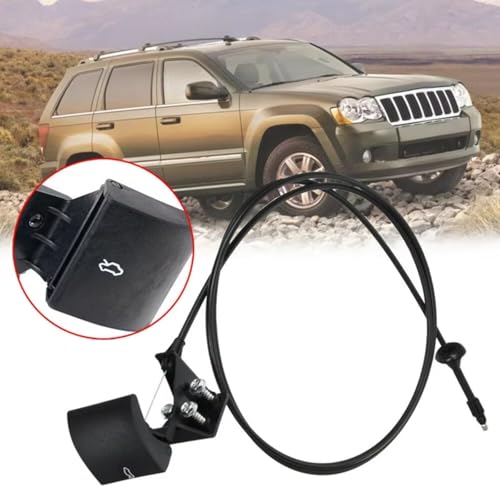 Cache de poignée de verrouillage de capot Jeep Commander 2006-2010 55394495AB - 4