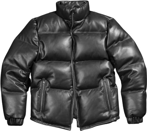 ジャケット・アウター 90s a bathing ape leather puffer jacket A Bathing Ape Leather Classic Down Jacket in Brown – Oneness Boutique