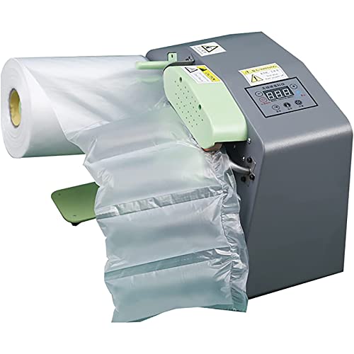 緩衝エアクッションマシン、エアパッキングマシン、12m/minポータブル自動膨張包装機器、物流用、エクスプレス。