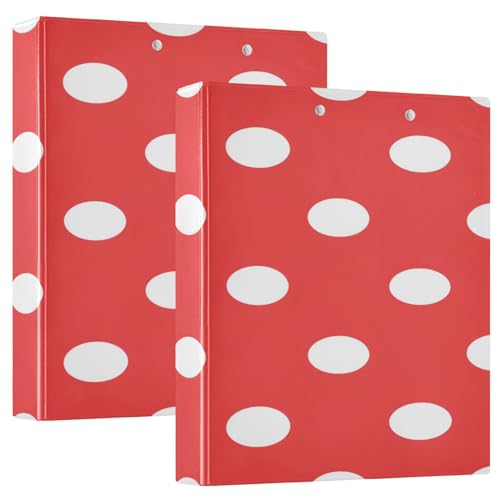 Mnsruu Hipster Lot de 2 classeurs polyvalents à 3 anneaux avec 3 poches intérieures en PVC transparent, 200 feuilles pour bureau, maison, école