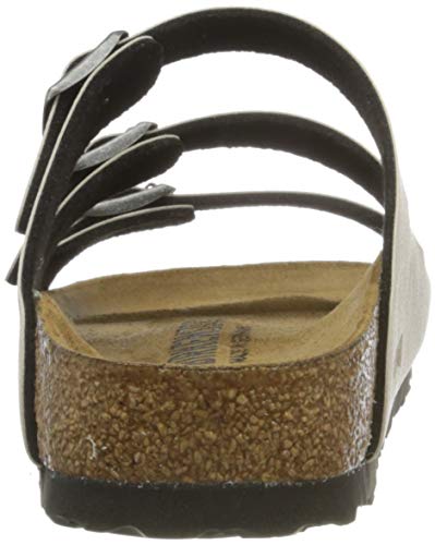 Image of Birkenstock FLORIDA, womens Sandal, Pull Up Stone, 2.5 UK (35 EU)