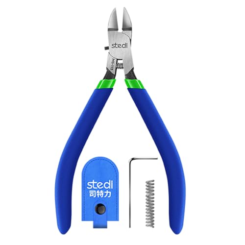 stedi Model Nipper For 3D Printed Models, Reinforced Blade with Blade Case Plastic Model Tools for Gundam Repairing Plastic Model and Fixing