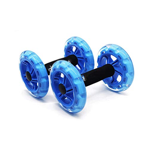 BIAJEK-Core-Wheels-Dynamic-Strength-and-Ab-Trainer-Roller-Set-of-2-Dynamic-Core-Strength-Enhance-Push-up-Exercises-Abdominal-Trainer-Color-Blue