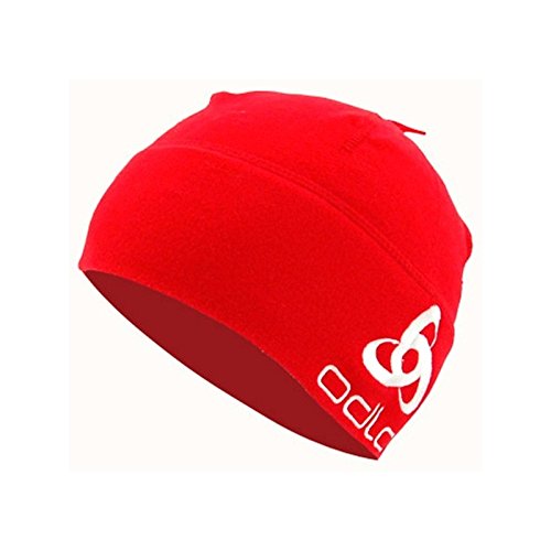 Preisvergleich Produktbild Odlo Microfleece Mütze Junior Logo beidseitig (Rot)