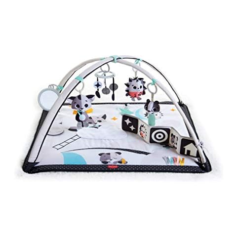 Tiny Love Black & White Gymini Infant Activity Play Mat With-Book, Magical Tales, Deluxe Cover