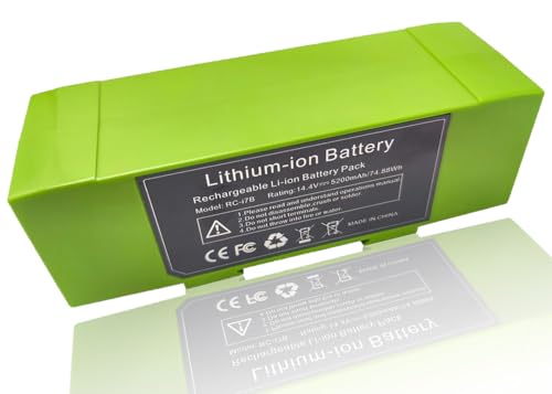 Repuesto para iRobot Roomba batería i7 i7+ i3 i3+ i4 i4+ e5 e6 J7 J7+ J6+ J6 Plus J5 J5+ ABL-D1 aspiradora i7 batería 14,8 V 5200 mAh