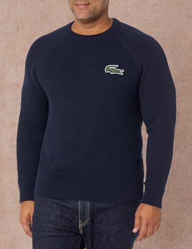 Lacoste Men's Unisex Organic Cotton Crew Neck Sweater3