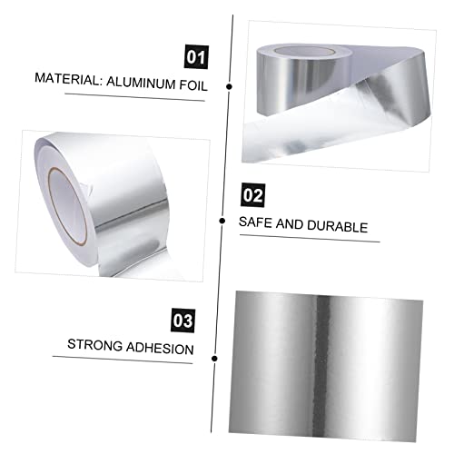 Uonlytech 1 Rolo De Fita Adesiva Fita Adesiva Para Serviço Pesado Fita Adesiva Para Dutos Tira De Fi