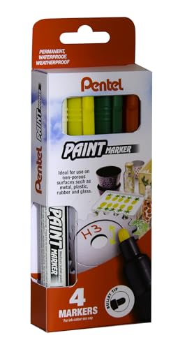 Paint Marqueur Stylotel lot de 4 pour en finir avec les bavures sur verre