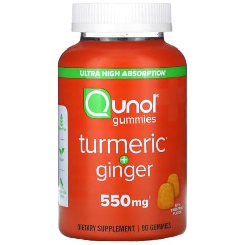 Qunol Turmeric Ginger Gummies, 90ct Cover