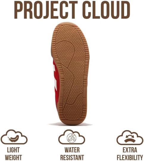 Project Cloud 100% Genuine Leather Casual Sneakers for Women - Memory Foam Insoles Lace-Up Womens Shoes & Lightweight Women's Fashion Sneakers - Slip On Shoes for Women Footwear (Verdy) - Image 5