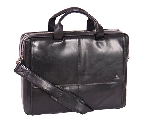 Sacoche en cuir véritable pour ranger vos dossiers sans pli