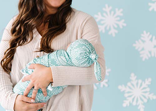Image of Baby Beanie Hat Top Knot Stretchy Soft inchJane inch by Copper Pearl