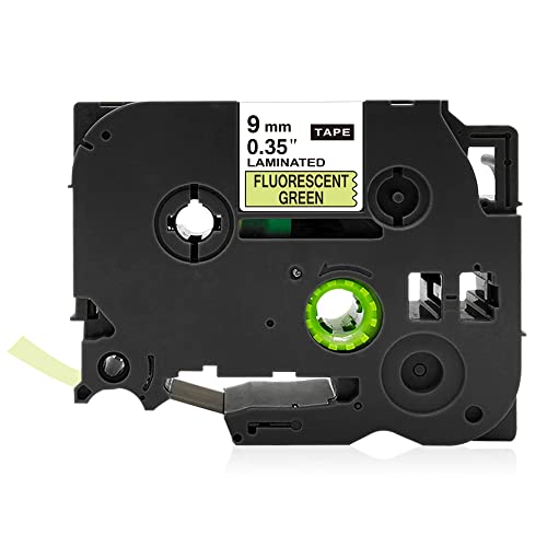 Flowerty �݊� �u���U�[�H�� TZe-D21 �u���Βn������ 9mm�� ����8m �s�[�^�b�` P-touch �ėp �e�[�v�J�[�g���b�W 1����