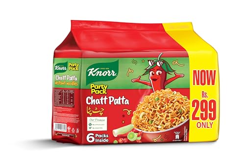 Knorr Chatt Patta Instant Noodles, 300G, 6 Pack