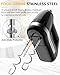 Z-DESDEMONA Electric Hand Mixer, Powerful 300W Hand Mixer Electric Handheld with 304 Beaters, Dough Hook,Hand Held Mixer with Turbo for Baking Cakes, Eggs, Cream Food(Black)