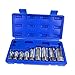 WeiLaiKeQi 9 Pieces Car Oxygens Sensors Sockets Nut Sockets Oil Pressure Sensors Wrench with Storage Case Remover Tools Car Repair Tools