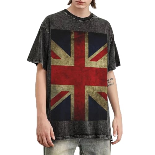 T-shirt surdimensionné homme l'esprit vintage britannique au cœur de votre style libre