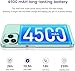KXD A07 Unlock Cell Phone, Android 12 Unlocked Phone, 4500mAh 10W Fast Smartphones, 13MP+8MP, 6.52Inch HD+, 8GB + 128GB/SD 256GB Mobile Phone, Fingerprint/Face ID, 4G Dual SIM Phone - Green