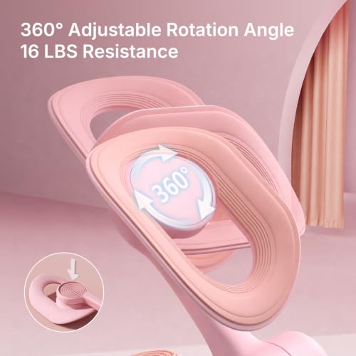 Image of MERACH Pelvic Floor Exercise Devices, Thigh Trainer, Inner Thigh Exerciser | Easy Shaping, Quickly Activates Floor Muscles, 360 Rotation and High-Quality Materials, Suitable for Everyone