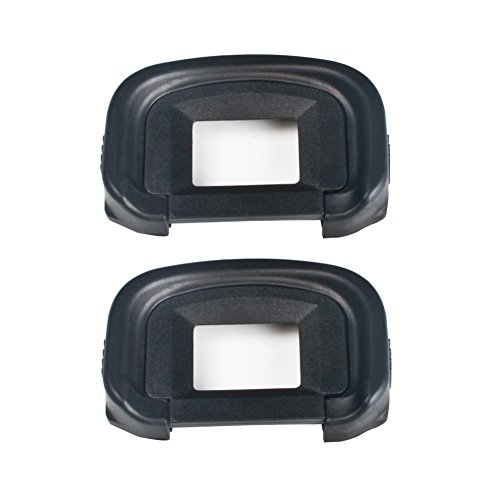 (2 Pack) VKO Eyepiece/Eyecup (EG Replacement) for 5D Mark III 5D3/5D Mark IV 5D4/5DSR/5DS/7D/7D Mark II 7D2/1DX/1Ds Mark III/1D Mark IV/1D Mark III Camera Viewfinder
