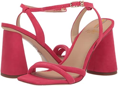 Sam Edelman Women's Kia Heeled Sandal, Ultra Fuchsia, 11 | Image 6